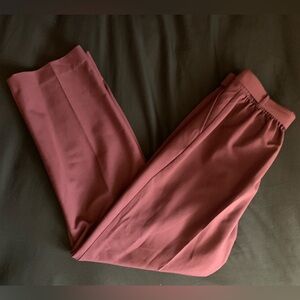 Suzy Shier Women's Burgundy Trousers